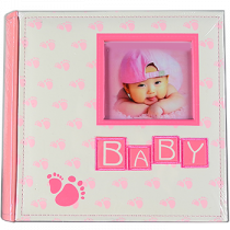 200 ф. Baby книжн. перепл. Розовый