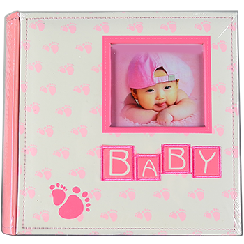 200 ф. Baby книжн. перепл. Розовый