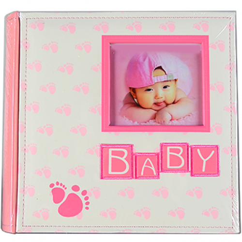200 ф. Baby книжн. перепл. Розовый