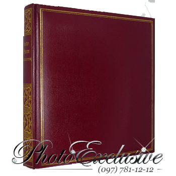 Фотоальбом Pata Burgundy 50л.