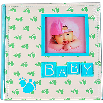 200 ф. Baby книжн. перепл. Синий